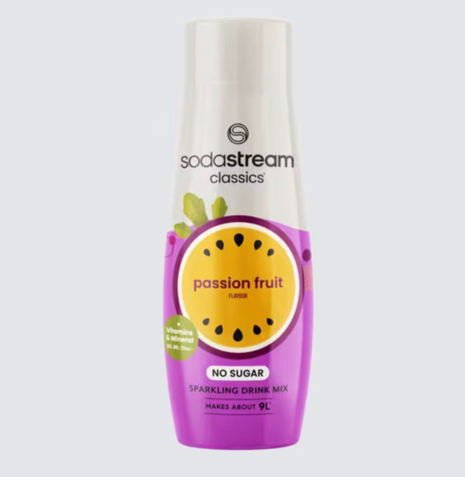 Sodastream Classics Passionfruit Sugar Free Syrup Drink Mix 440ml