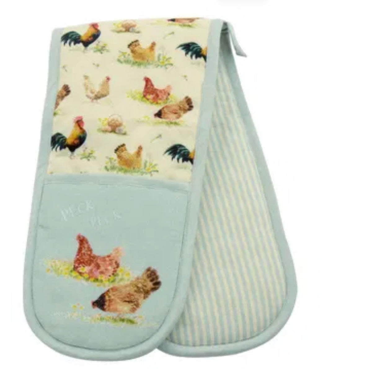 Stowgreen Double Oven Gloves Pecking Order