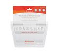 Ziptuck Reuseable Snack Bags Set of 2 Clear