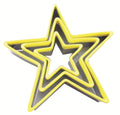 Eddingtons Star Cutters With Yellow Top 3 Pieces