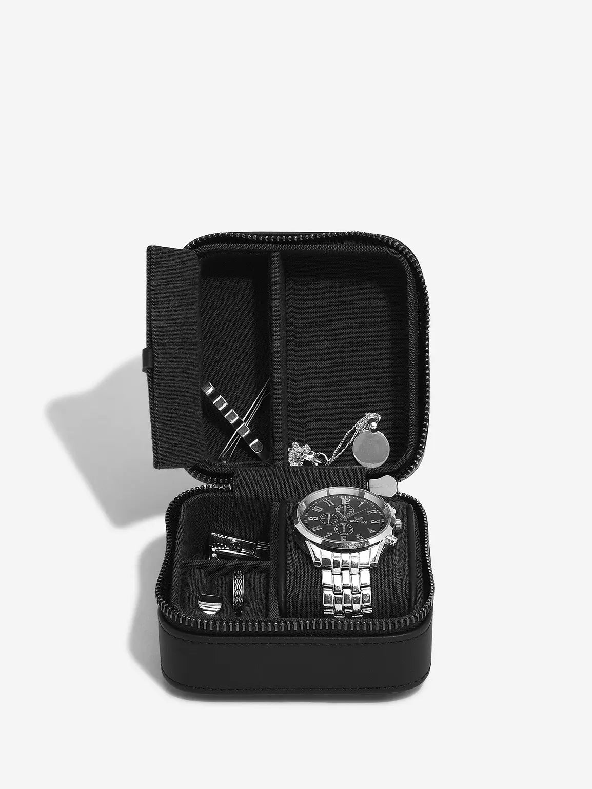 Stackers Mens Watch Jewellery Box Black