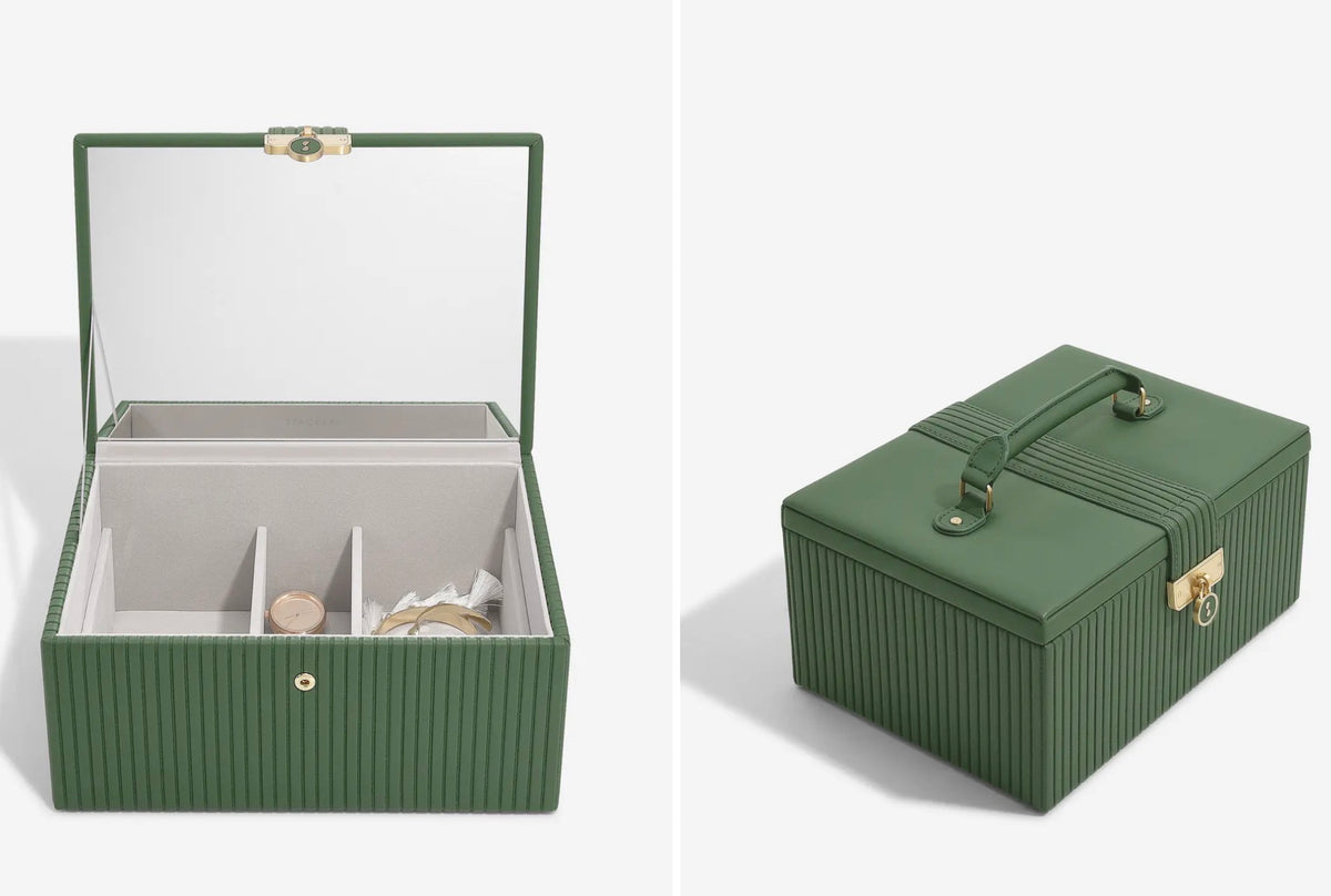 Stackers Luxury Classic Jewellery Box Emerald