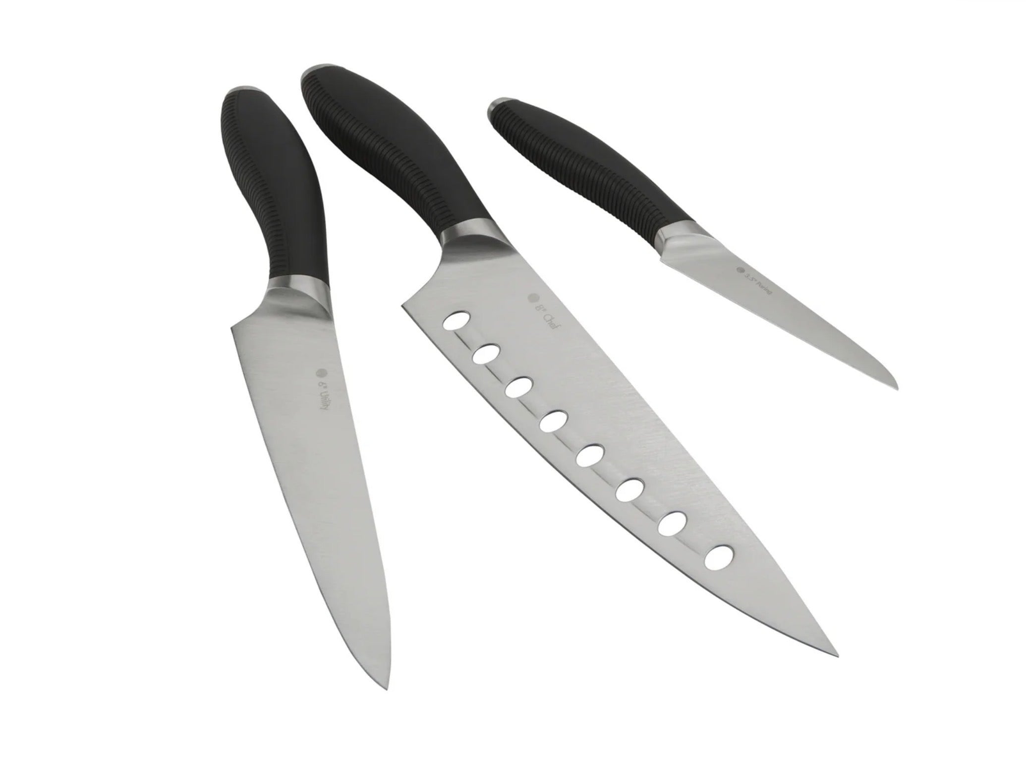 Circulon Kitchen Knife Chef, Utility & Paring Set - 3 Pieces