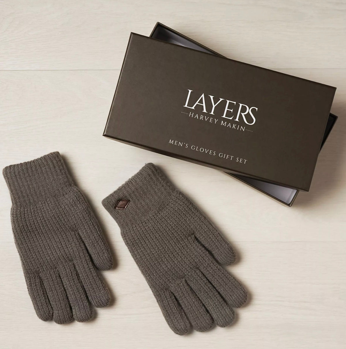 Harvey Makin Layers Gloves Gift Set - Grey