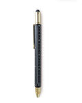 Black 6-in-1 Multi-Tool Pen