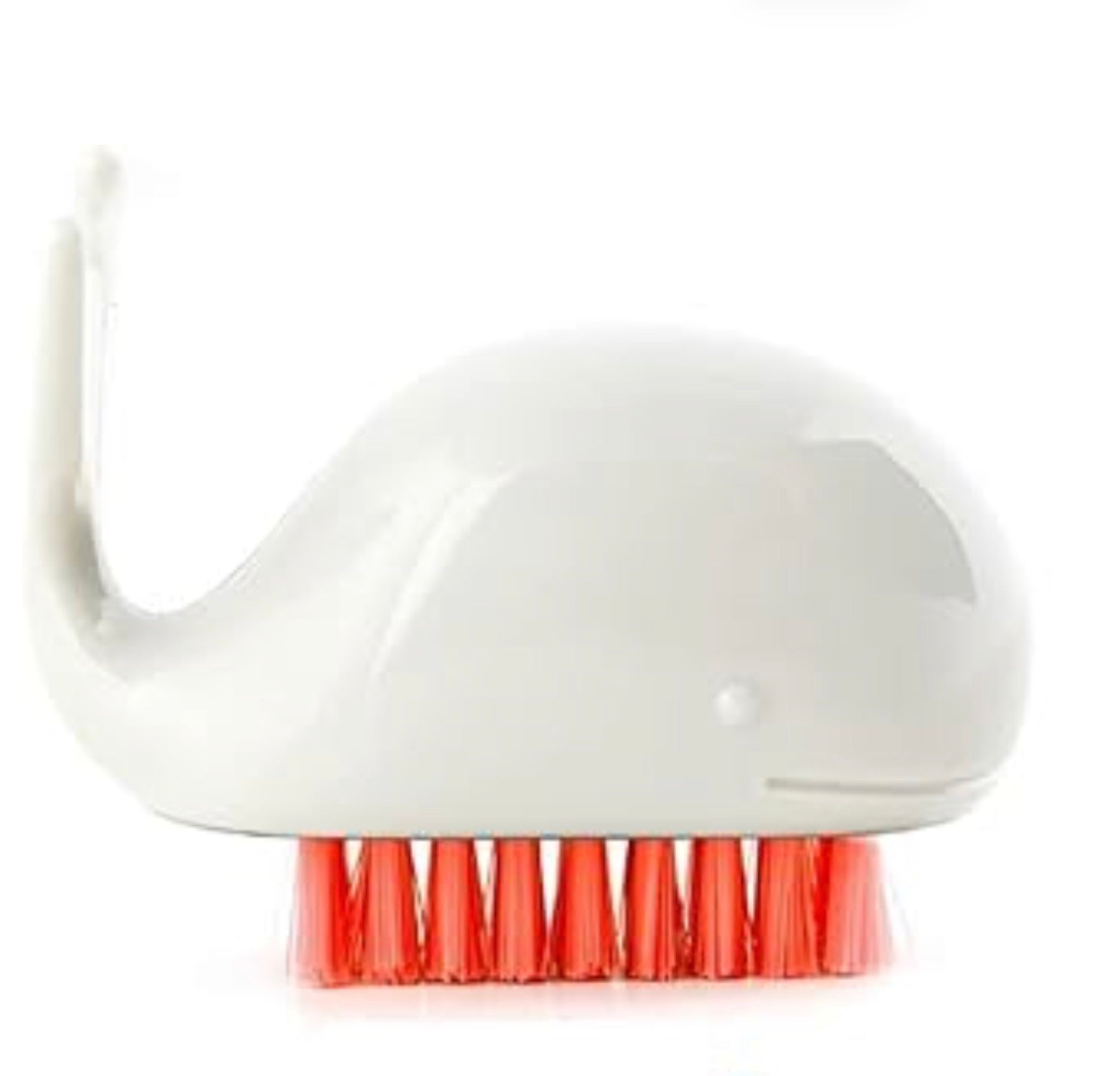 Whale Nail Brush White
