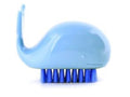 Whale Nail Brush Light Blue