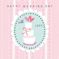 Belly Button Designs Happy Wedding Day Card