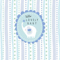 Belly Button Designs Hello Lovely Baby Boy Elephant Card