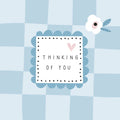 Belly Button Designs Thinking Of You Card