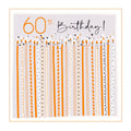 Belly Button Designs 60th Birthday Candles Card