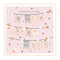 Belly Button Designs Congratulations A New Baby Girl Card