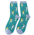 Mr Sparrow Footballers Socks Teal