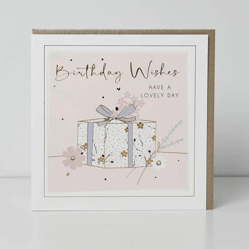 Birthday Wishes Present Card