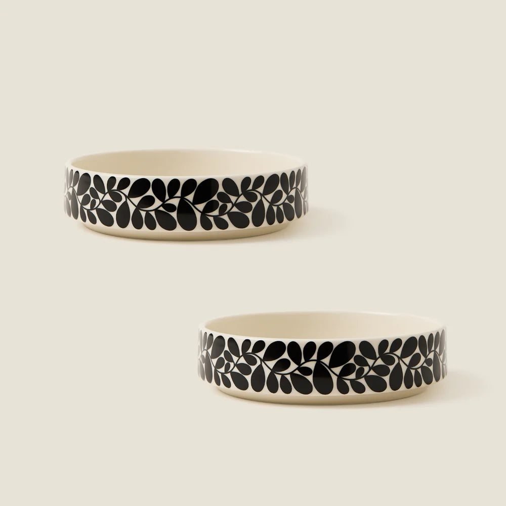 Orla Kiely Sycamore Stripe Pasta Bowls Set of 2