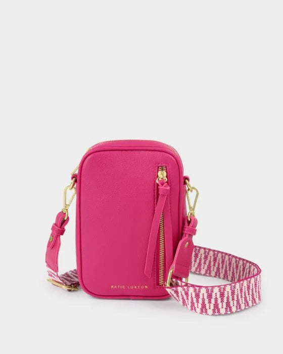 Katie Loxton Hallie Small Crossbody Bag Fuchsia