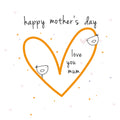 Belly Button Designs Happy Mother’s Day Love You Mum Card
