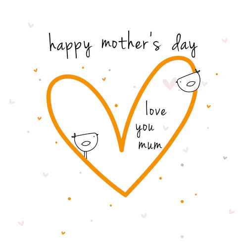 Belly Button Designs Happy Mother’s Day Love You Mum Card