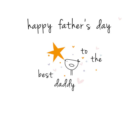 Belly Button Designs Happy Father’s Day To The Best Daddy Card