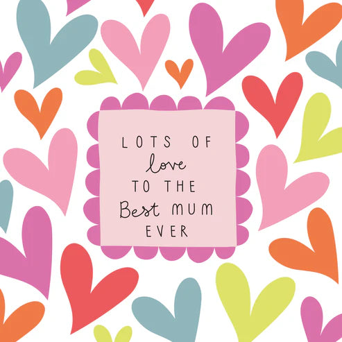 Belly Button Designs Lots Of Love To The Best Mum Ever