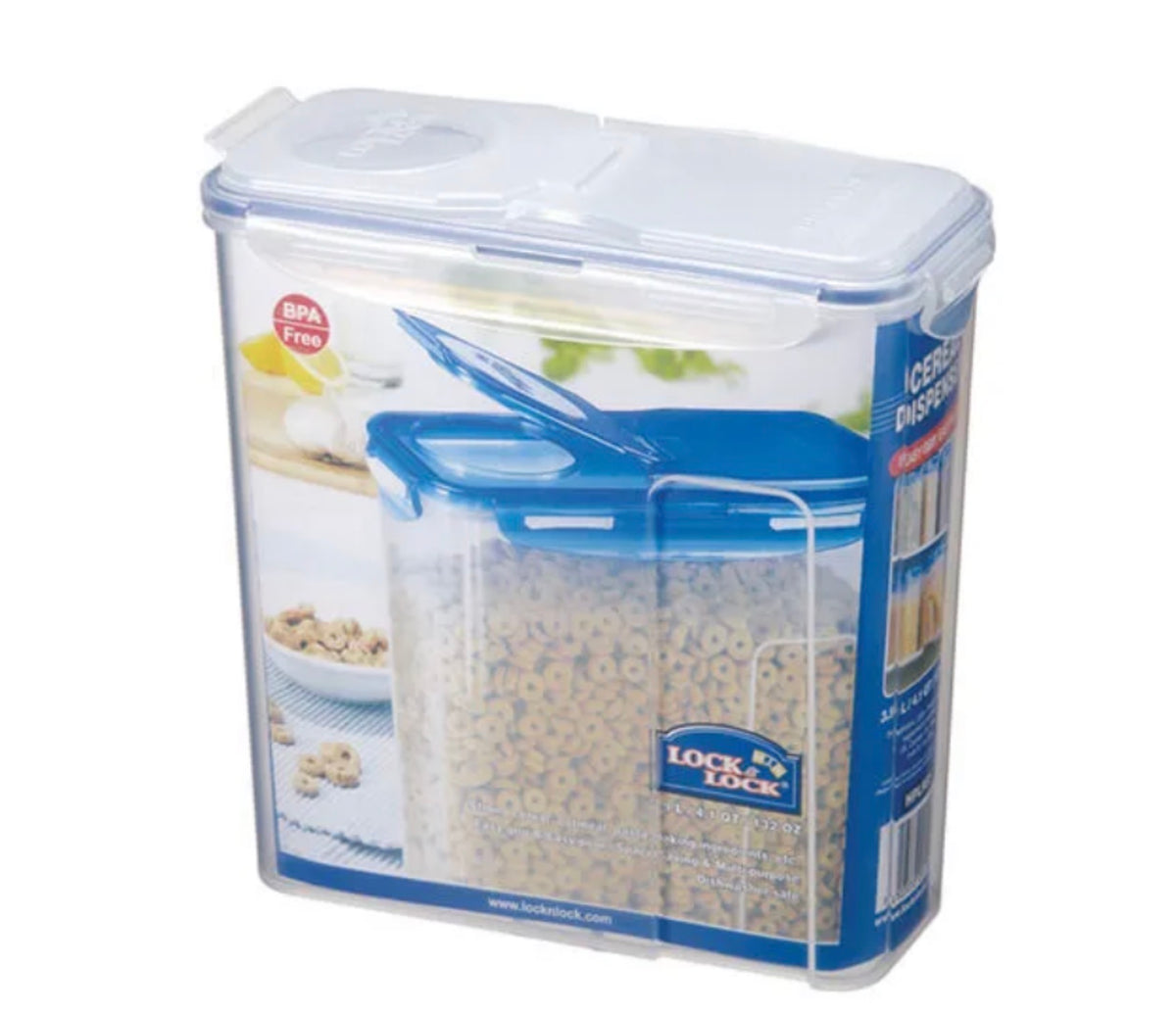 LocknLock Litre Cereal Dispenser 3.9L