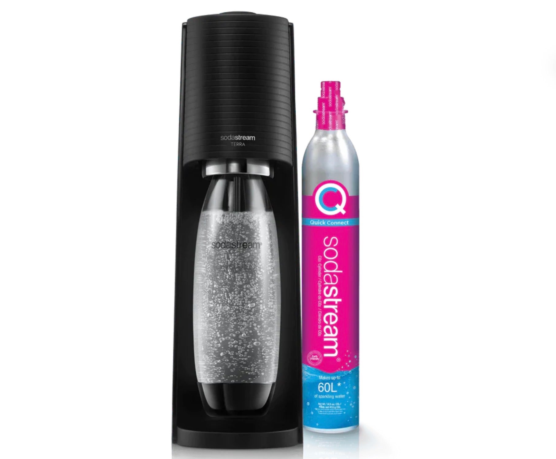 SodaStream TERRA® Sparkling Water Maker - Black