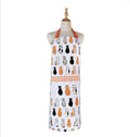 Ulster Weavers Cats In Waiting Cotton Apron in Orange