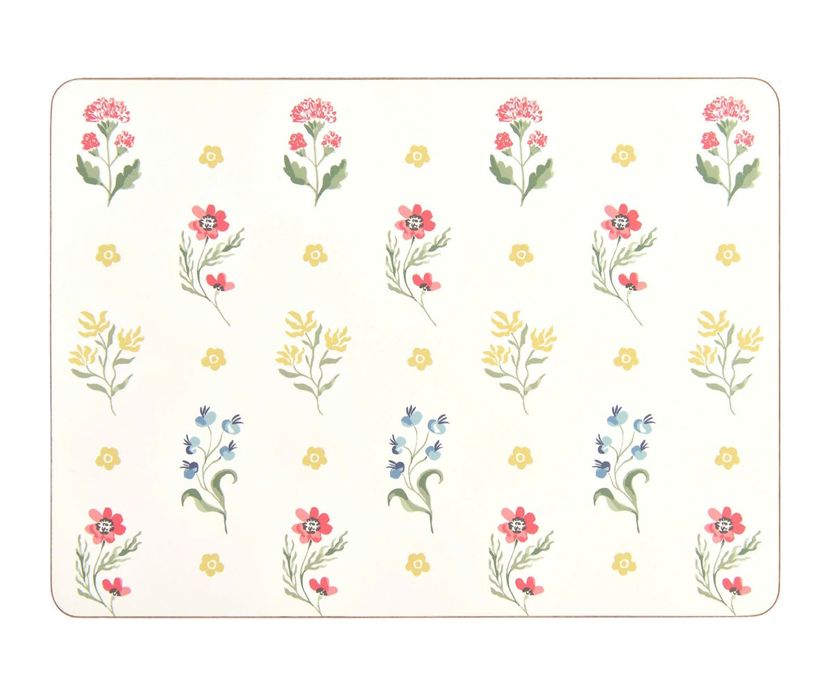 Ulster Weavers Boho Floral Placemat 4 Pack in Multicolour