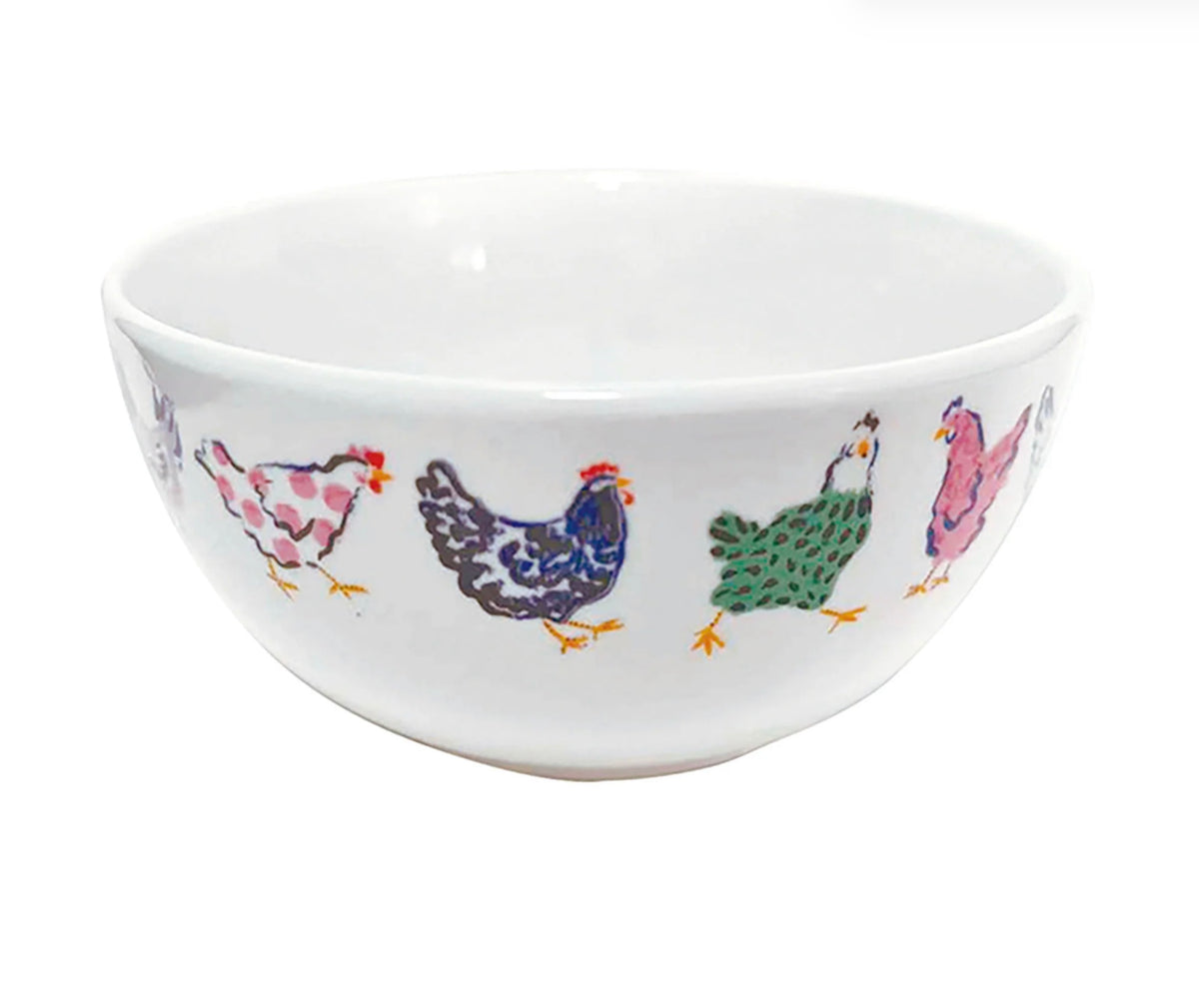 Ulster Weavers Chick Chicken Porcelain Bowl in Yellow