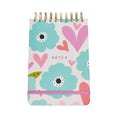 Belly Button Designs Hearts & Flowers A5 Wiro Flip Notebook