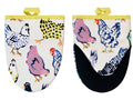 Ulster Weavers Chick Chicken Microwave Mitts Pair in Yellow