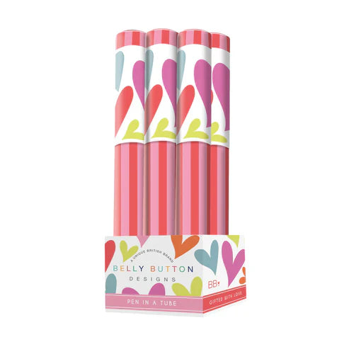 Belly Button Designs Hearts Single Pen