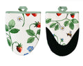 Ulster Weavers Strawberry Patch Microwave Mitts Pair in Green