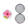 Belly Button Designs Mauve Flower Compact Mirror