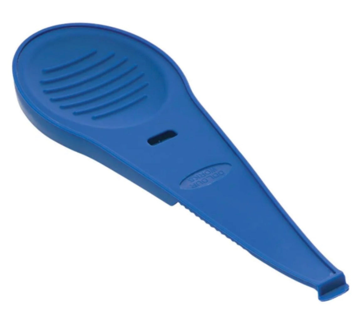 Colourworks Bright Spoon Rest Silicone Blue