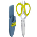 Colourworks Bright Scissors 10 in 1 Edgekeeper Green