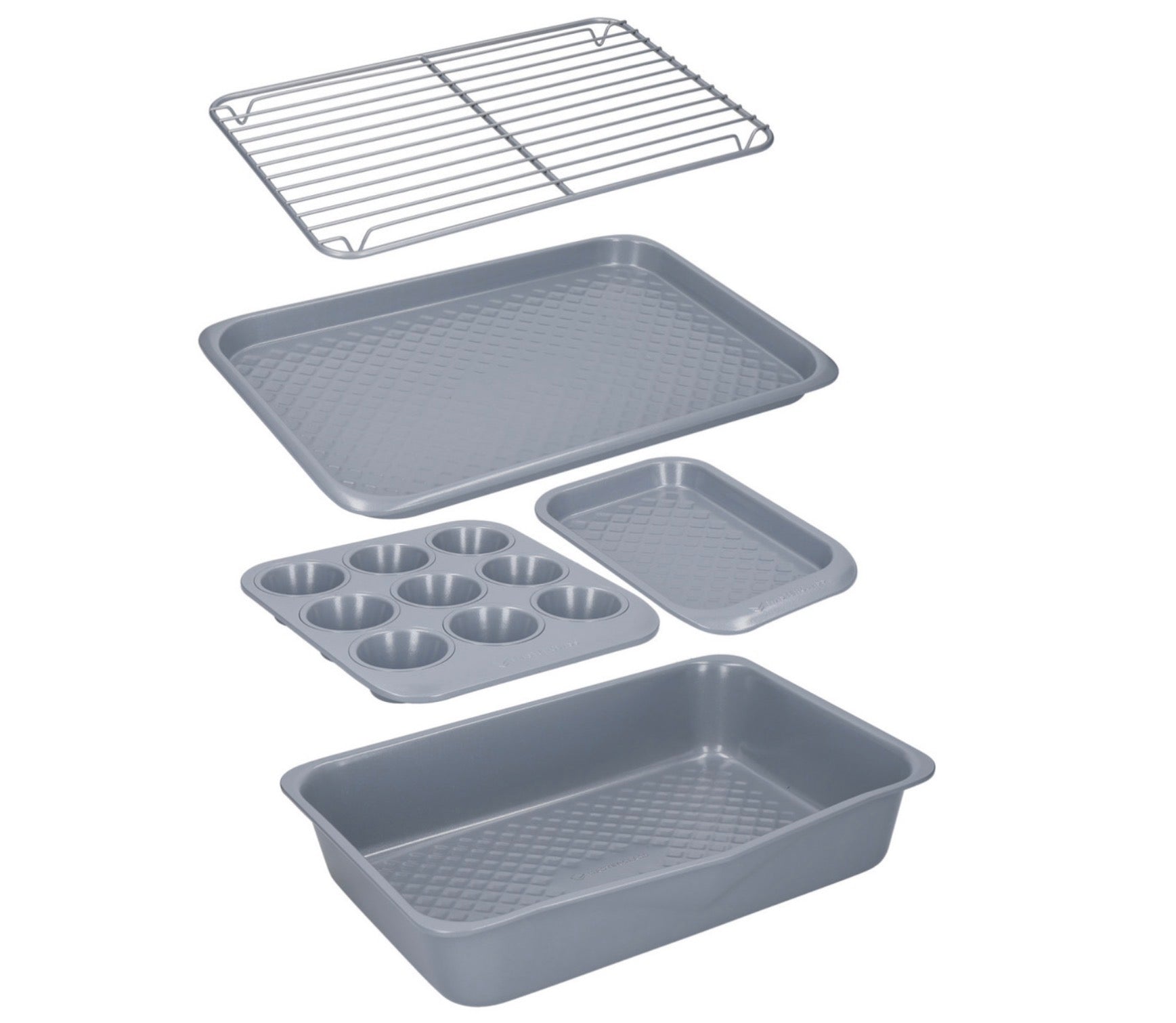 MasterClass Smart Ceramic Nesting Bakeware Set 5 Piece