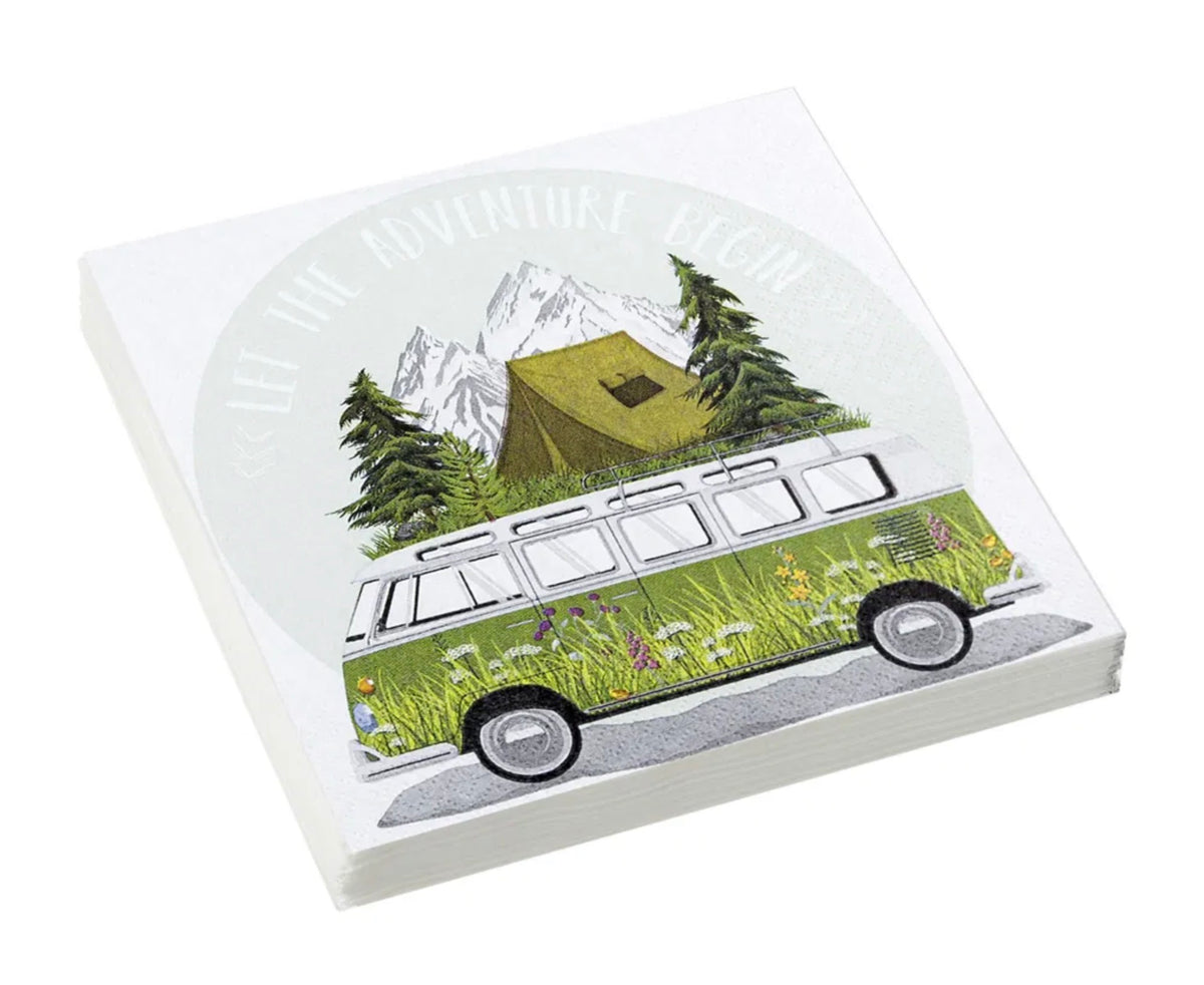 Stow Green Paper Napkins Adventure 3 Ply Eco Paper 33x33cm