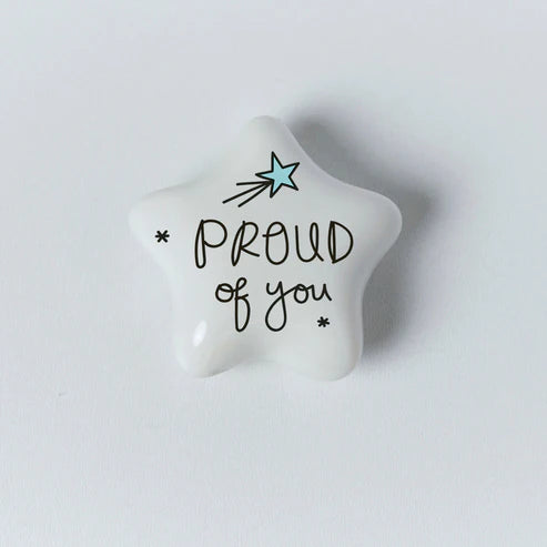 Belly Button Designs Ceramic Token Proud Of You