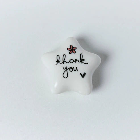 Belly Button Designs Ceramic Token Thank You