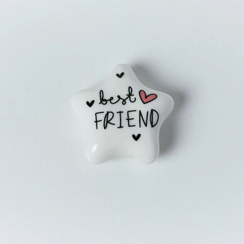 Belly Button Designs Ceramic Token Best Friend