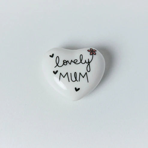 Belly Button Designs Ceramic Token Lovely Mum
