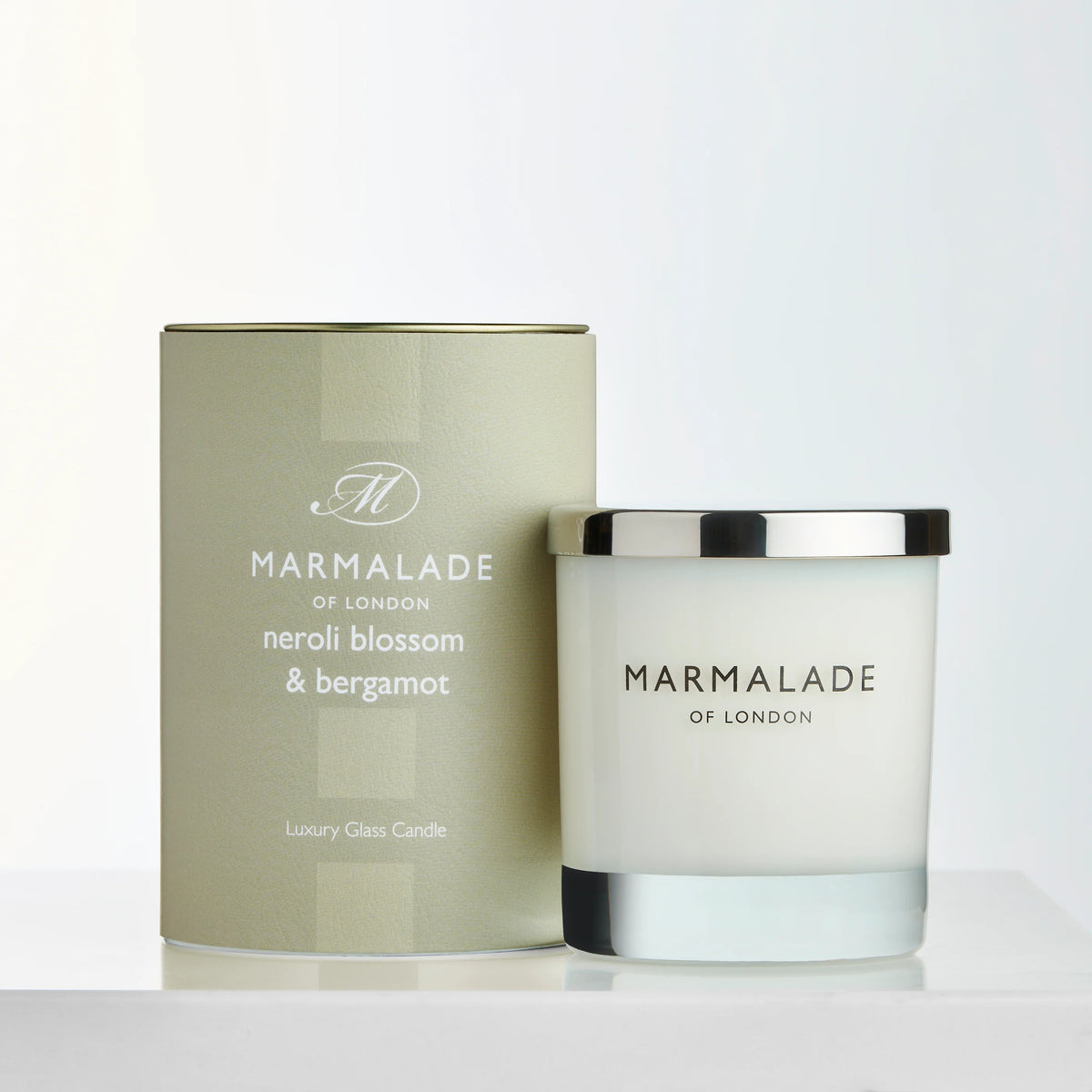 Marmalade Luxury Glass Candle Neroli And Bergamot 230g