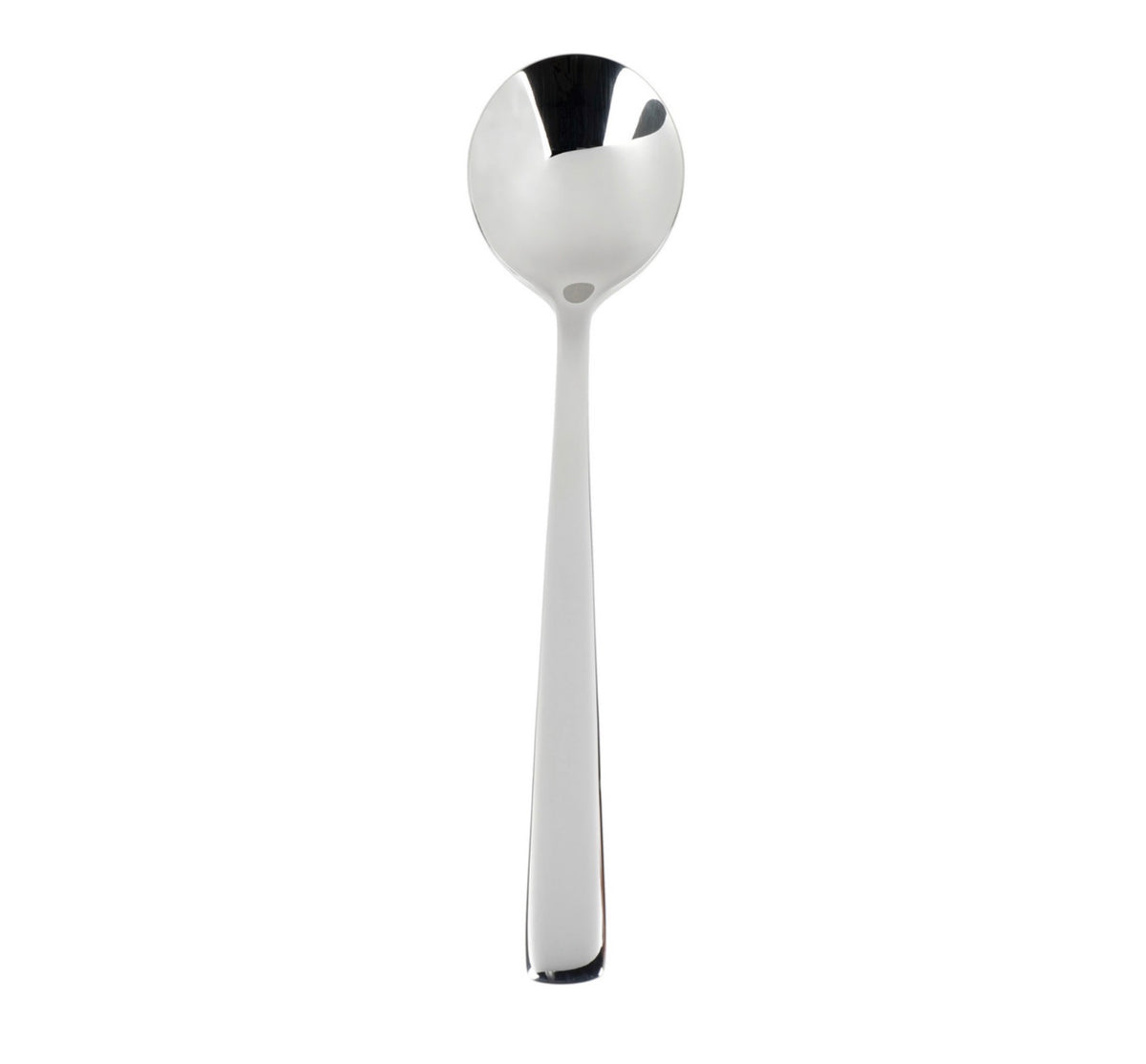Mikasa Square Edge Soup Spoon Cutlery Set, 12 Pieces