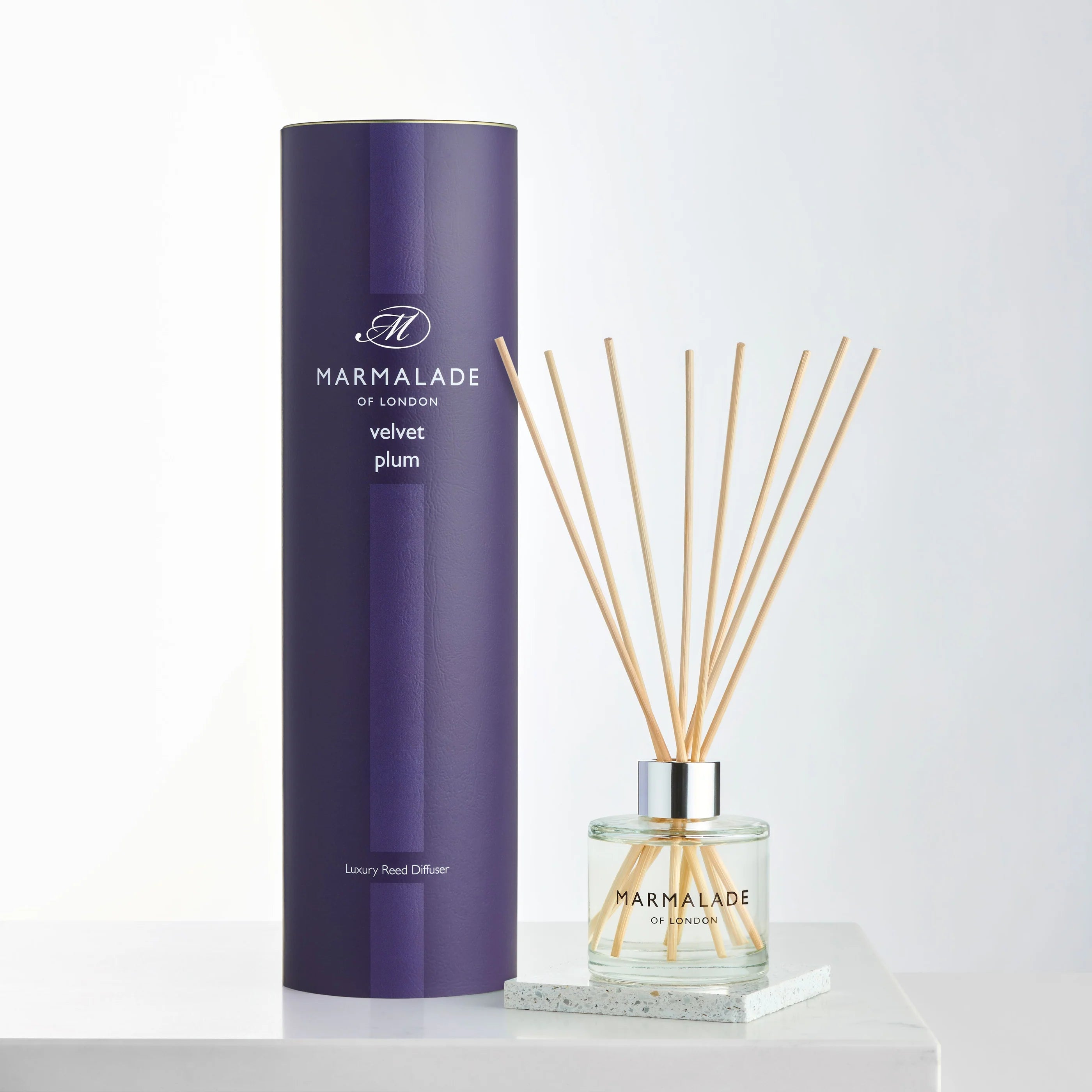 Marmalade Luxury Reed Diffuser Velvet Plum 100ml