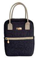 Beau And Elliot Oxford Quilted Upright Lunch Bag Jet