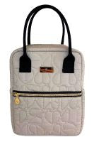 Beau And Elliot Oxford Quilted Upright Lunch Bag Pebble