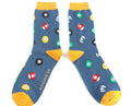 Mr Sparrow Pool Balls Socks Navy