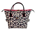 Beau And Elliot Oxford Quilted Convertible Lunch Bag Leopard