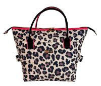 Beau And Elliot Oxford Quilted Convertible Lunch Bag Leopard